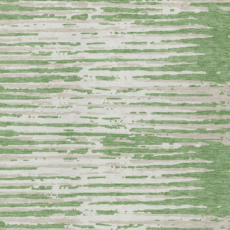HomeRoots Striped Transitional Rectangle Outdoor Rug