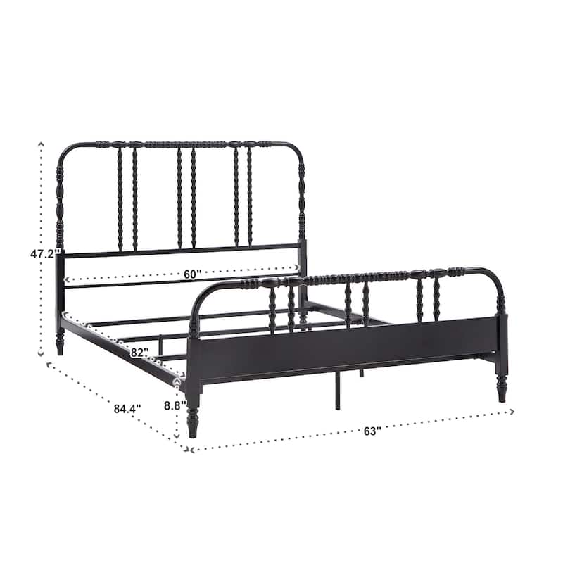 Georgia Metal Spool Bed by iNSPIRE Q Classic