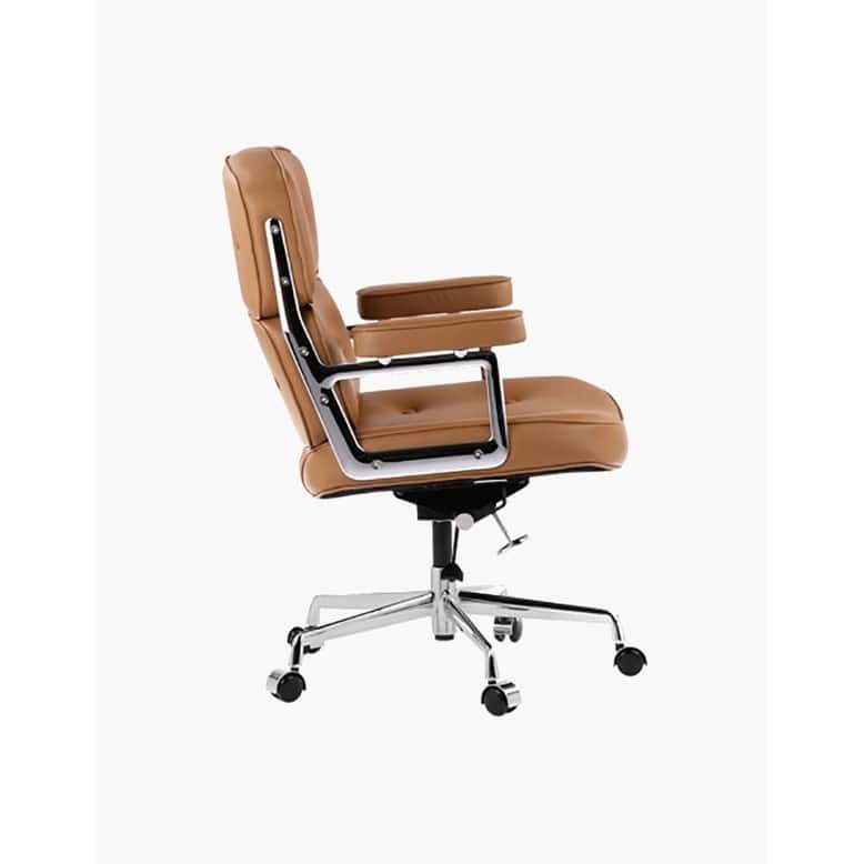 Modern Tan Lobby Office Chair