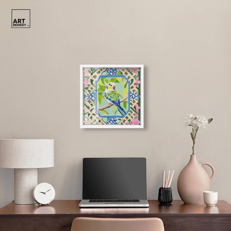 Garden Gate II Shadowbox by Art Remedy