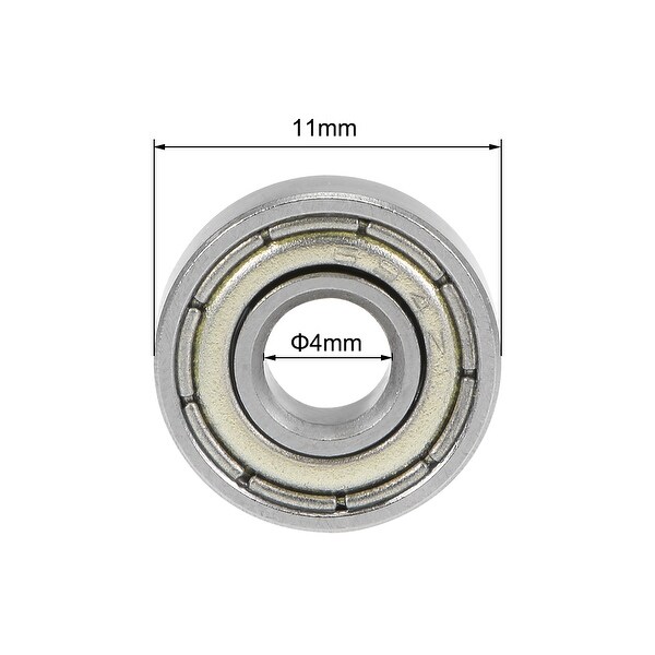 Uxcell 20pcs 684ZZ Deep Groove Ball Bearings – 4x9x4mm, Double Shield, Carbon Steel