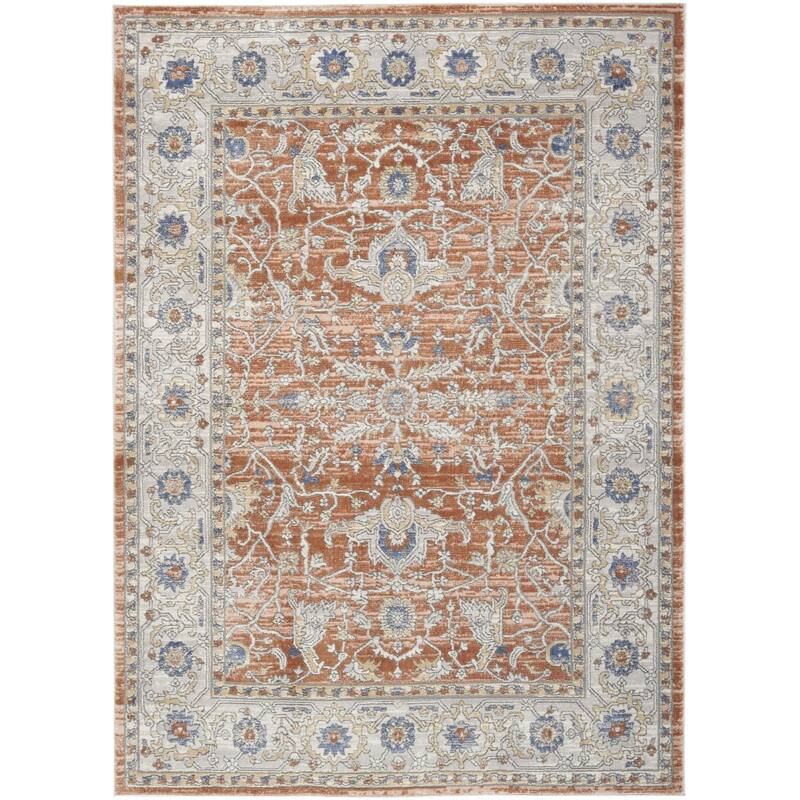 Caki Power Loomed Area Rug By HomeRoots - 110' X '79' X '0.5