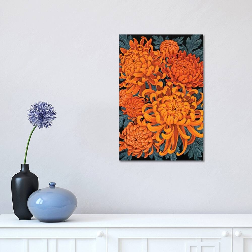 iCanvas "Chrysanthemums" by Vasilisa Romanenko Canvas Print