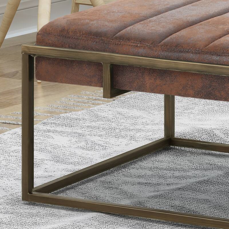 Magdalene Velvet Ottoman Bench by Christopher Knight Home