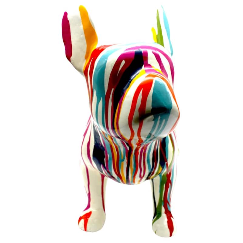 Interior Illusions Plus Graffiti Pup Dog - 17.5" long