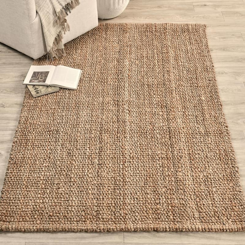 Annello Handspun Jute Area Rug by Kosas Home - 10'x14' - Natural