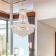 preview thumbnail 9 of 7, Elegant Lighting 14-light Chrome Royal Cut Crystal Hanging Fixture