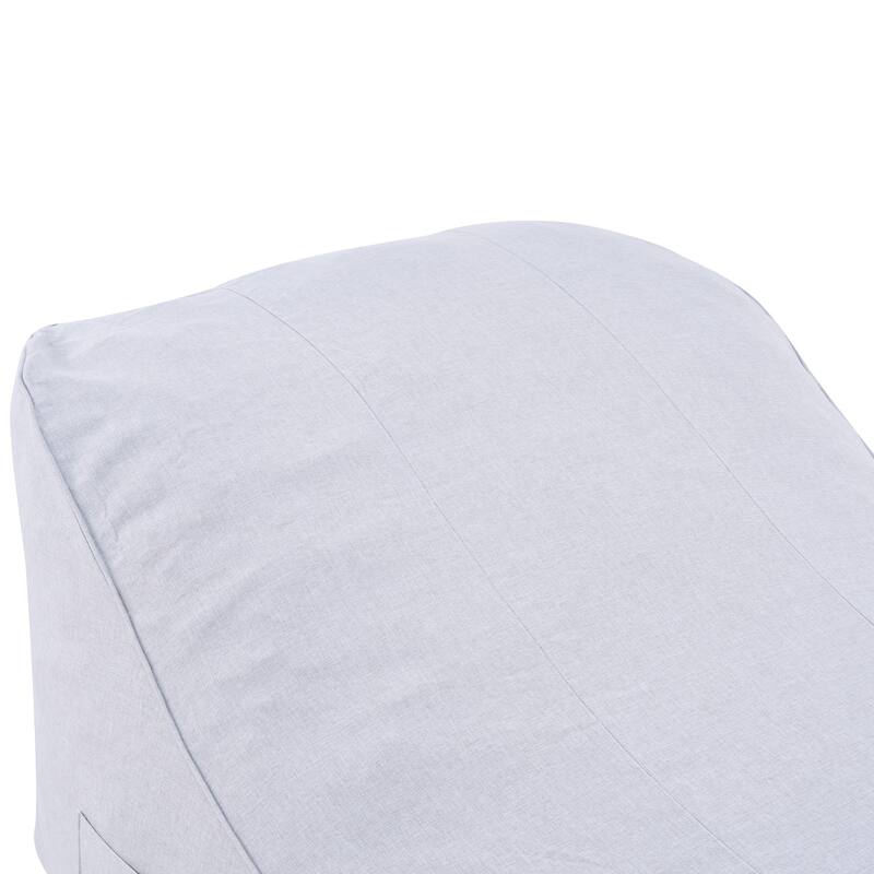 Christopher Knight Home - Hilary Modern Outdoor Upholstered Bean Bag with Storage