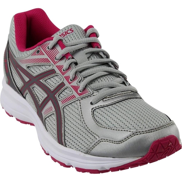 Shop ASICS Womens Jolt Running Shoe Fabric Low Top Lace Up