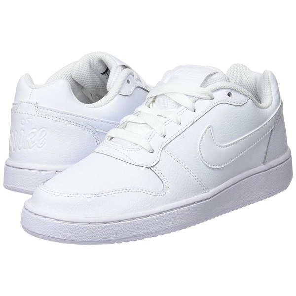 Nike Women's Ebernon Low Sneaker, White 