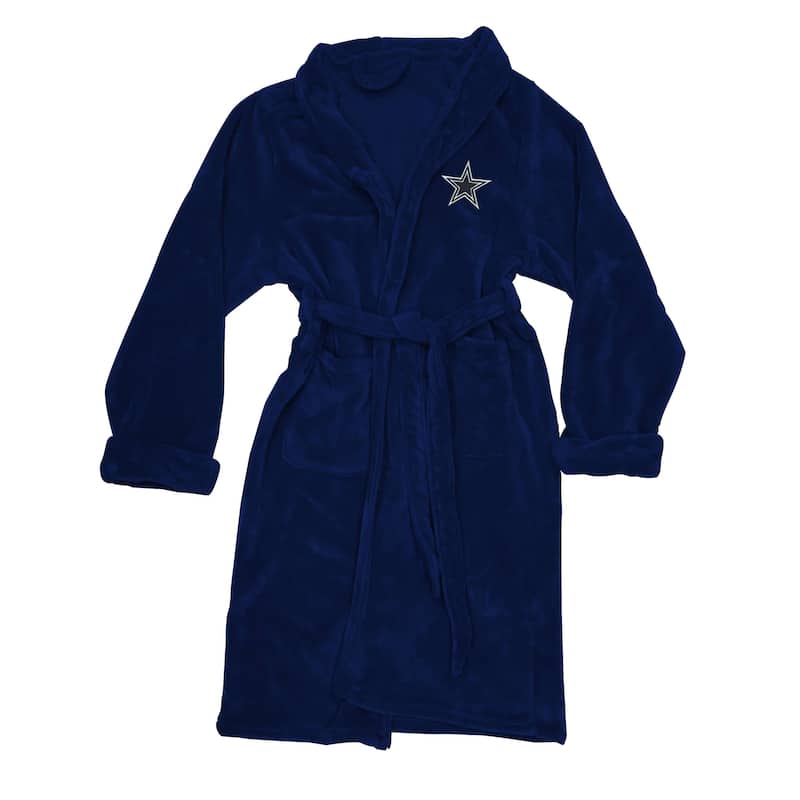 NFL Dallas Cowboys Men's L/XL Silk Touch Robe