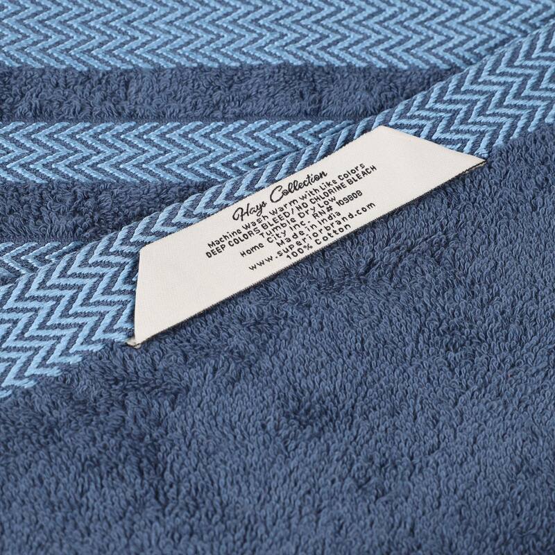 Superior Hays Cotton Soft Medium Weight Bath Sheet Set of 2