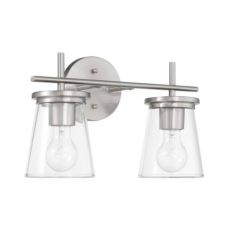 Craftmade 60402 Connell 2 Light 15" Wide Vanity Light
