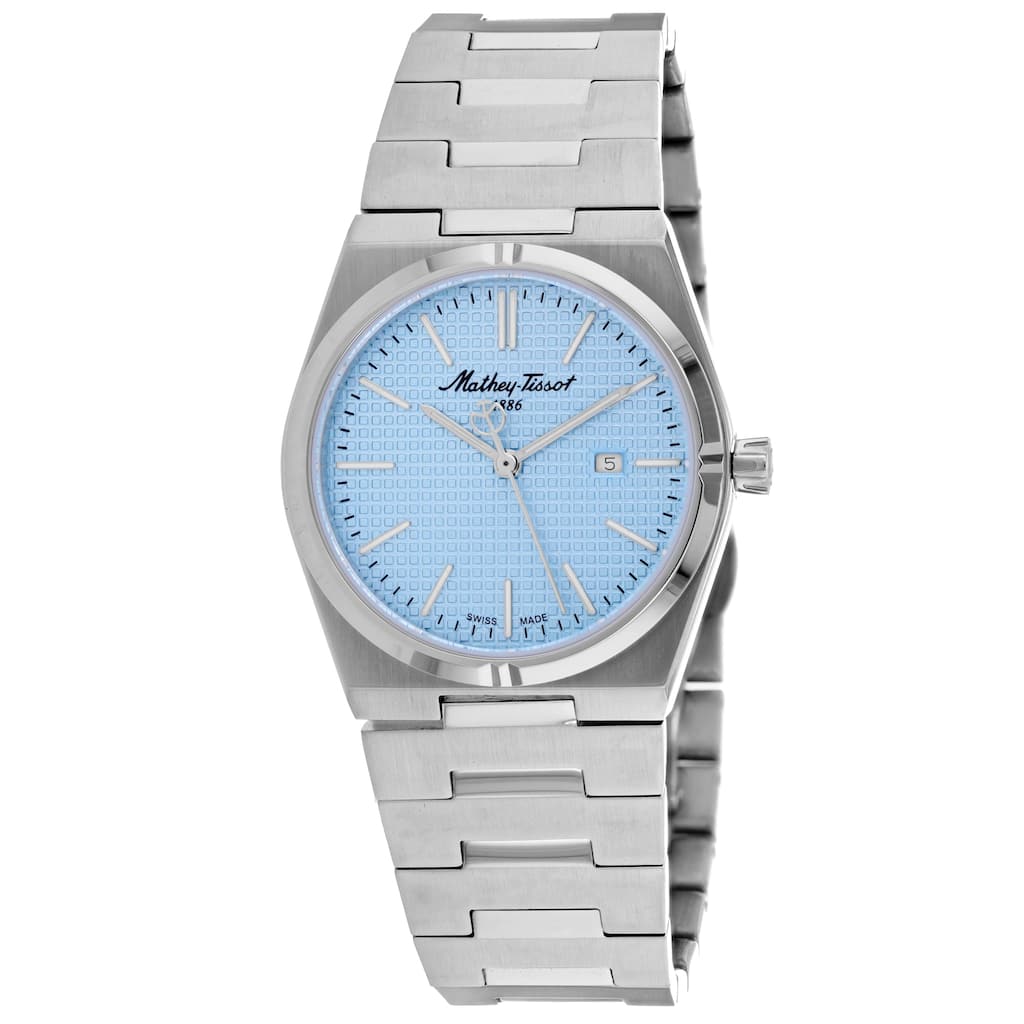 Mathey Tissot Women's Zoltan Blue Dial Watch - D117SK - One Size