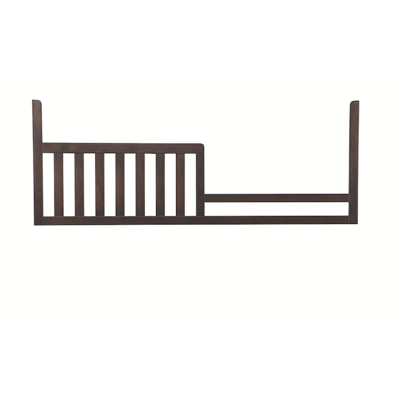 Taylor 55" Wide Farmhouse Toddler guardrail, River Rock Brown