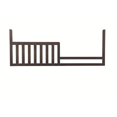 Taylor 55" Wide Farmhouse Toddler guardrail, River Rock Brown