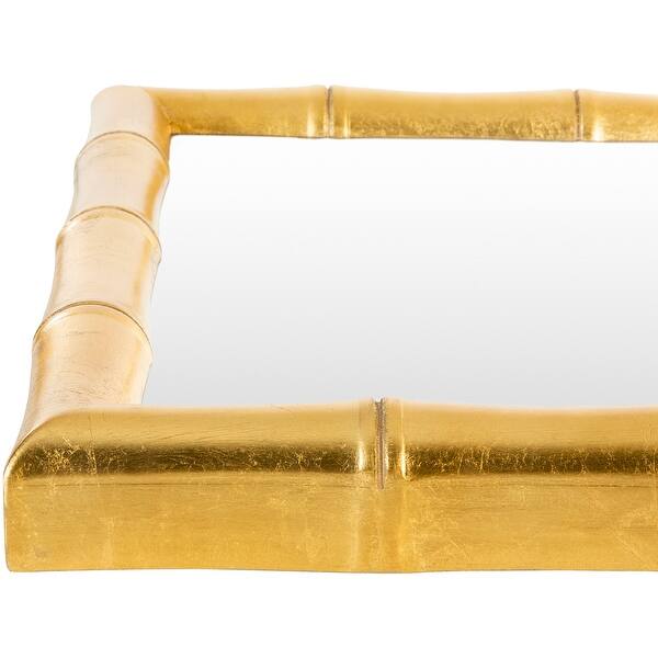 Shop Tian Gilded Bamboo 24 X 72 Inch Floor Mirror 24 X 72 On