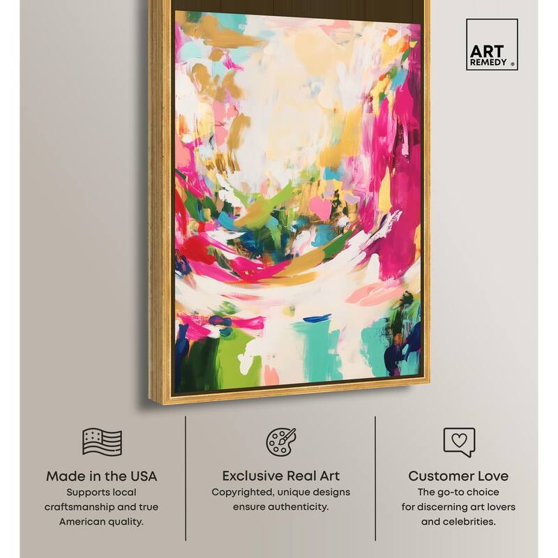 Deep Bloom I Canvas by Art Remedy