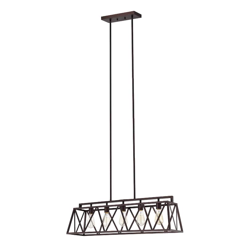 5-light Linear Island Fixture