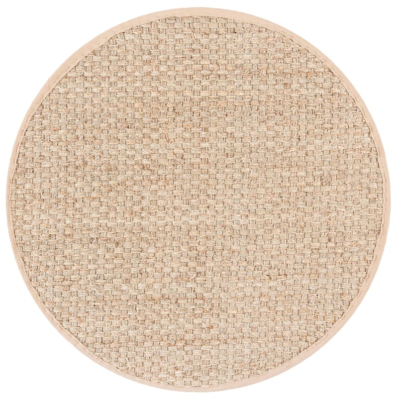 SAFAVIEH Natural Fiber Marina Basketweave Seagrass Rug