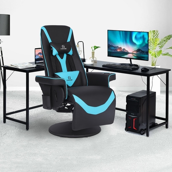 GZMR Queen Throne Video Gaming Recliner Chair with Adjustable