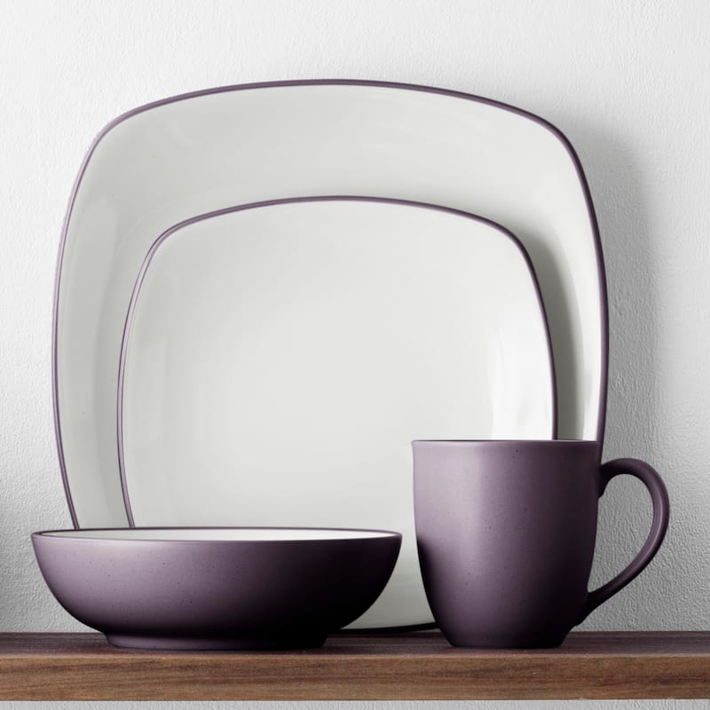 Noritake Colorwave Set Of 4 Square Dinner Plates, 10-3/4"