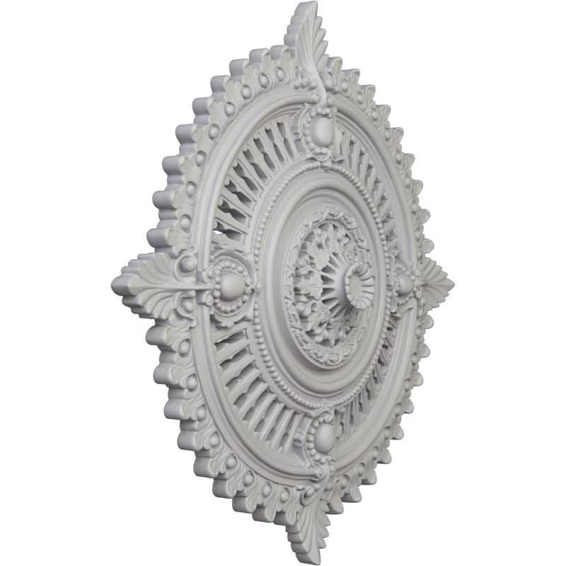 29 1/8"OD x 1 1/4"ID x 4"P Haylynn Ceiling Medallion