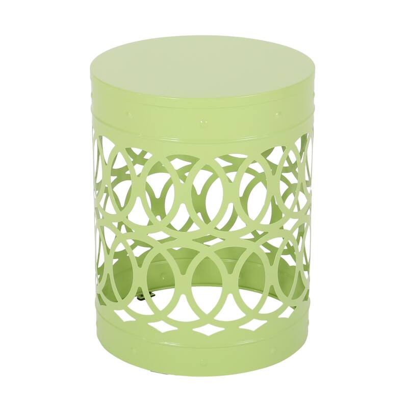 2024 NEW Metal end Table -Large - Green