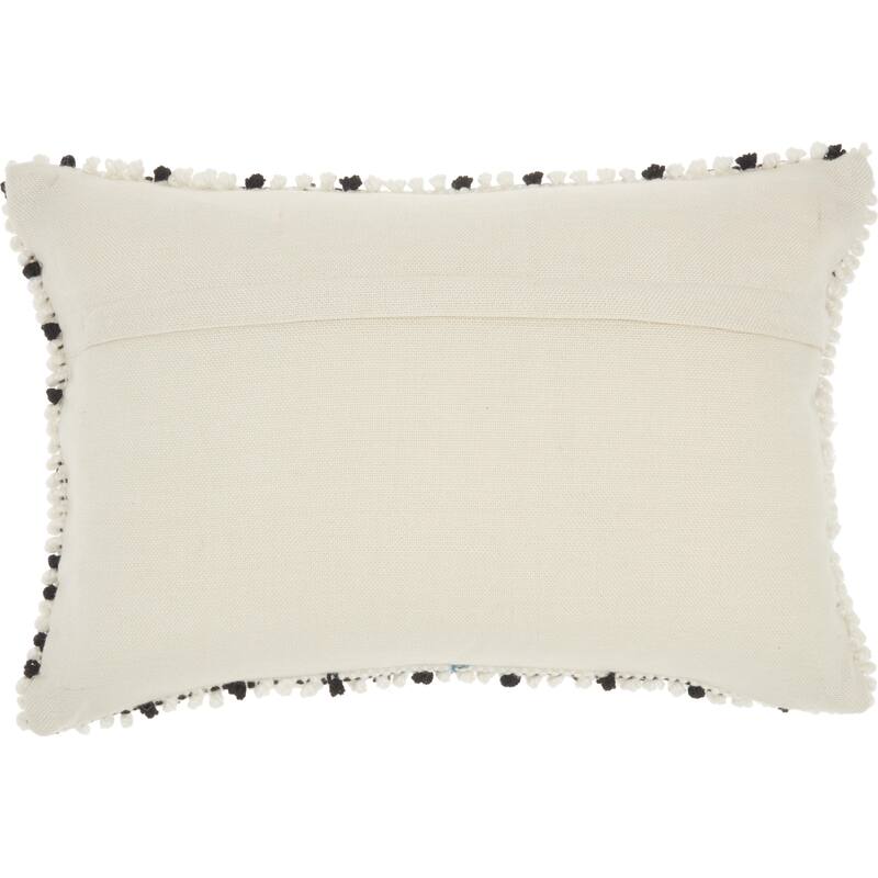 Cartier Outdoor Pillows Loop Dots Throw Pillow by Havenside Home