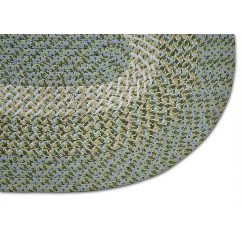 Better Trends Country Braid 100% Polypropylene 3 Pc Set Stain Resistant, Double Sided Reversible Indoor Area Utility Rug