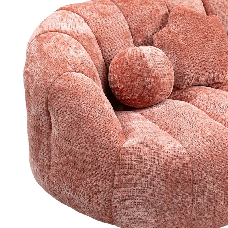 Lounger Bean Bag Chair With 3 Pillows