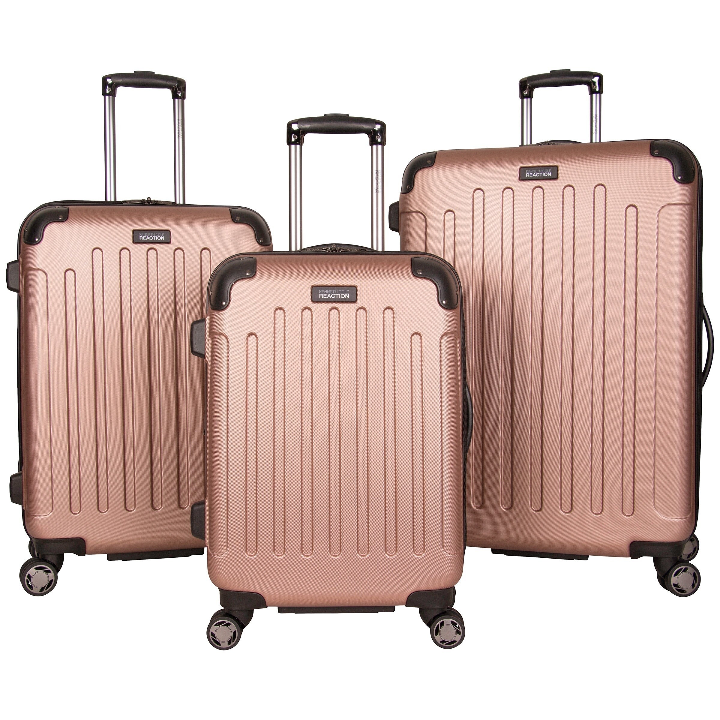 trio ultra light luggage set