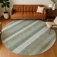 preview thumbnail 93 of 149, Machine Washable Indoor/ Outdoor Cabana Stripe Chantille Rug