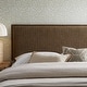 preview thumbnail 31 of 52, Camille Upholstered Striped Linen Blend Headboard