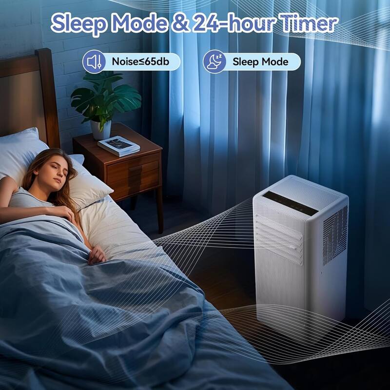 Portable Air Conditioners, Flarhetoric 8000 BTU Cooling/Fan/Dry 3 IN 1 Portable Ac unit for Room 420 SQ.FT