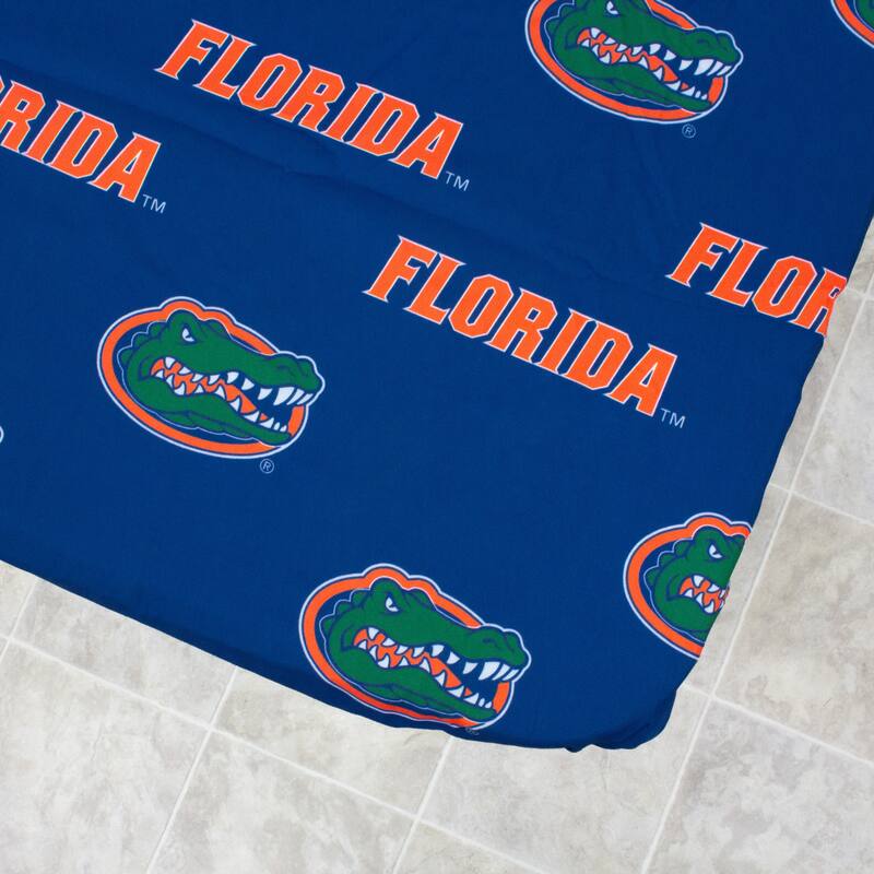 Florida Gators Tailgate Fitted Tablecloth, 33" x 33", Card Table