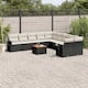 Option Black and Cream Table+6x middle+2x corner