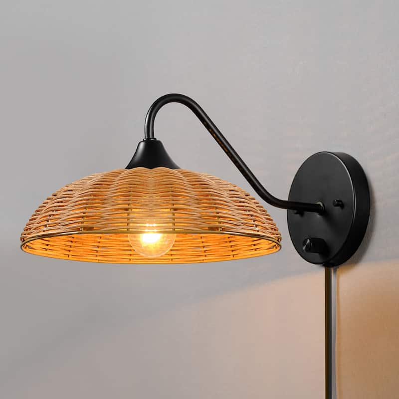 Globe Electric 91009610 Brittany 7" Tall Wall Sconce
