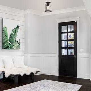 1 Light Semi Flush - 7