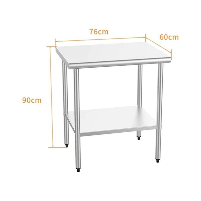 Stainless Steel Table with Undershelf