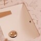 preview thumbnail 15 of 31, Novatto NP-U193902 Rectangular Undermount White Porcelain Sink with Overflow Drain Options, 18 x 13-inches
