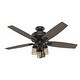 preview thumbnail 2 of 22, Hunter 52" Bennett Ceiling Fan with 3-Light Light Kit and Handheld Remote
