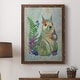 preview thumbnail 18 of 43, Fantastic Florals Squirrel-Premium Framed Canvas - Ready to Hang