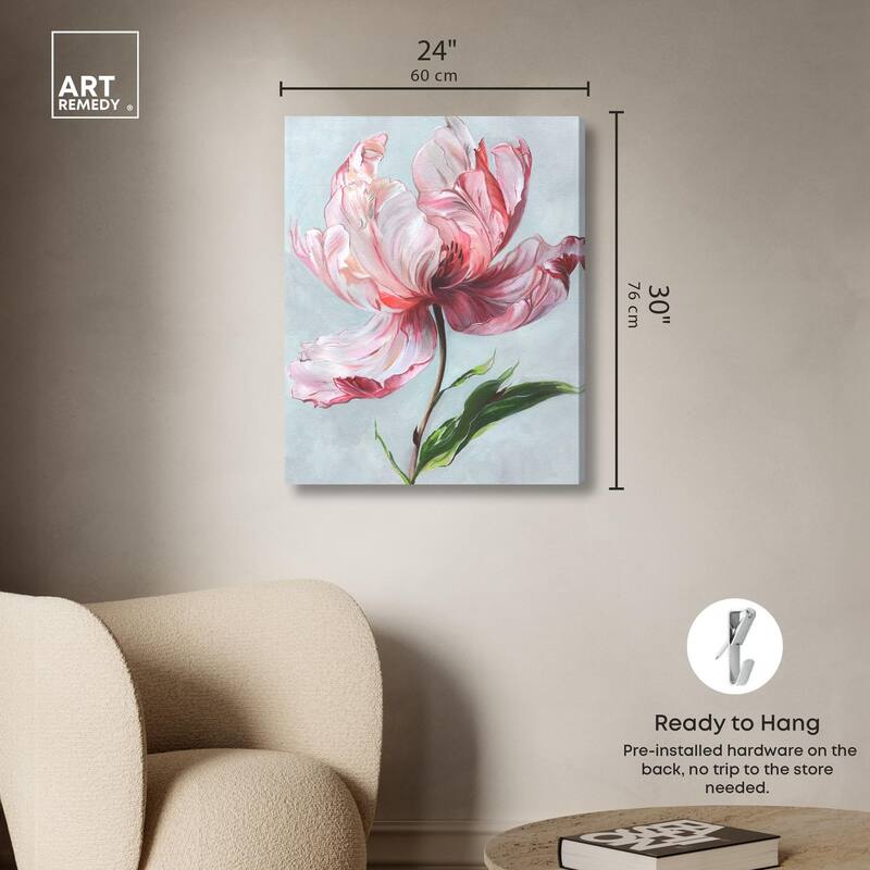 Magical Flower II Canvas by Art Remedy, Gallery Wrapped
