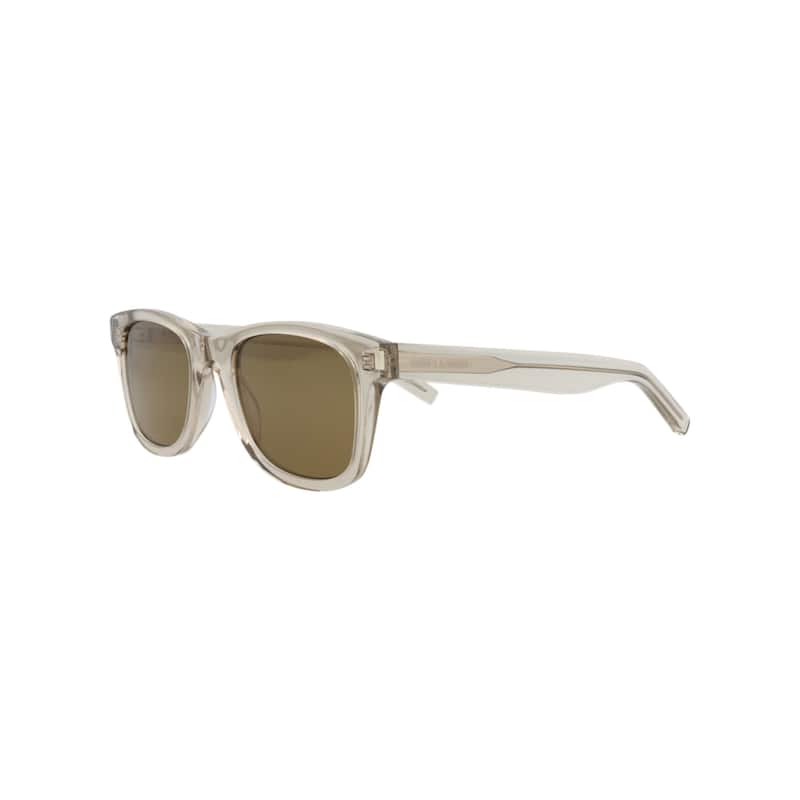 Saint Laurent Square-Frame Recycled Acetate Sunglasses