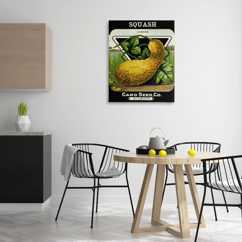 Stupell Vintage Garden Squash Canvas Wall Art Design By Lil' Rue