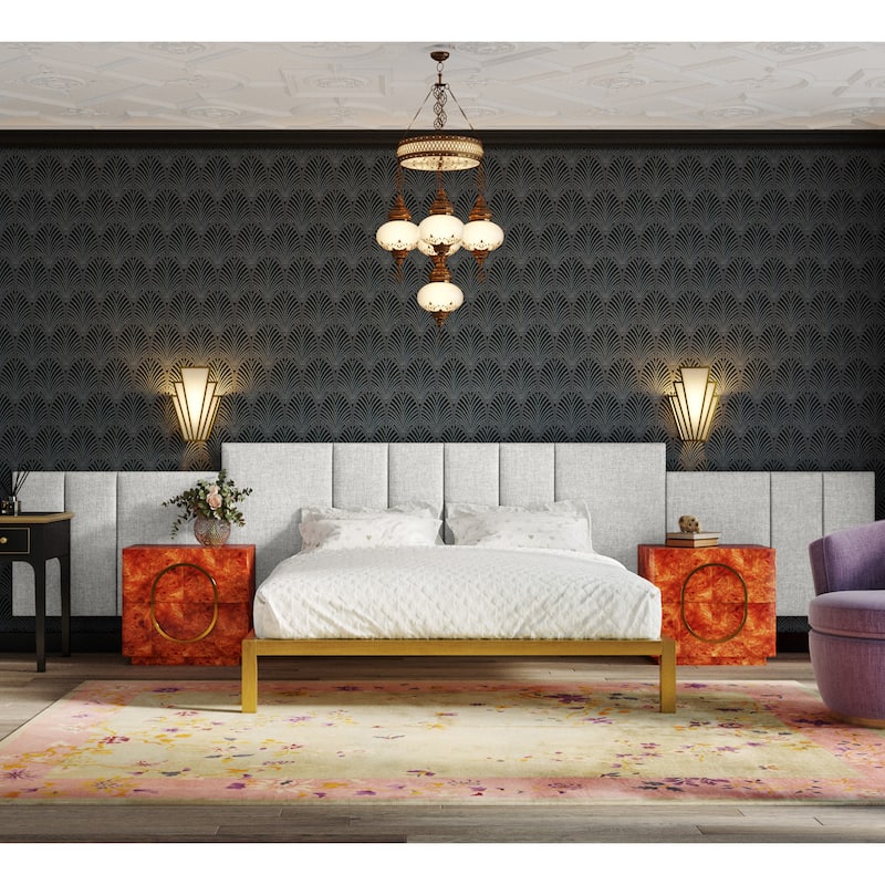 Jaxx Panelist Padded Headboard - Set of 2 Wall Panels