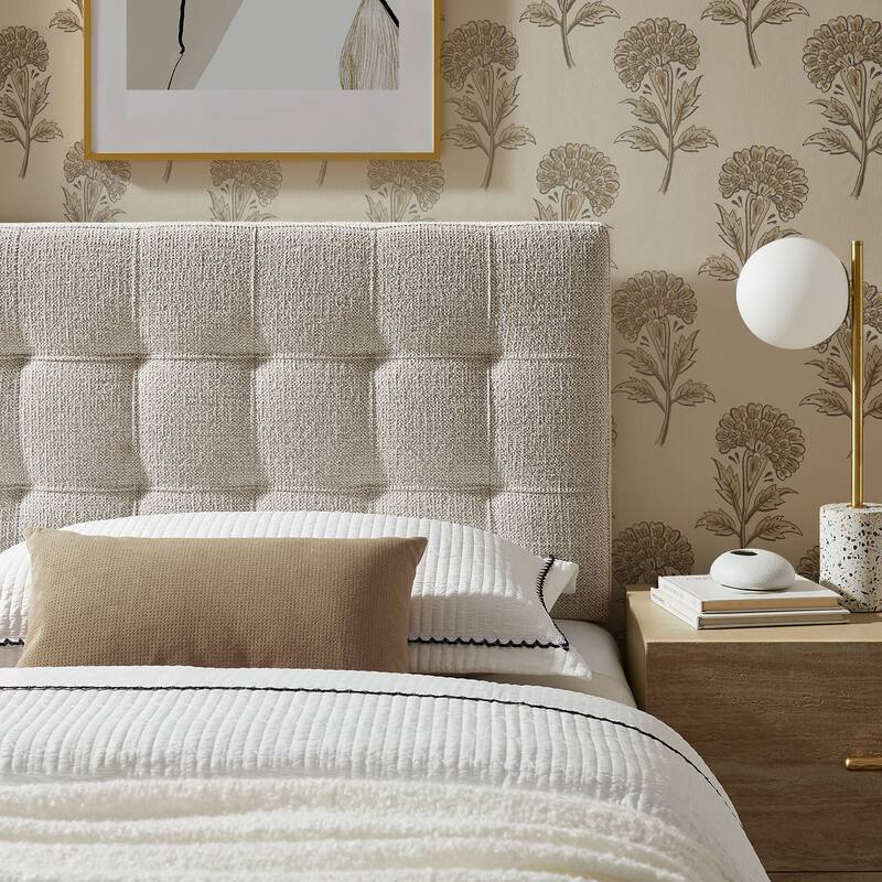 Lily Upholstered Fabric Headboard