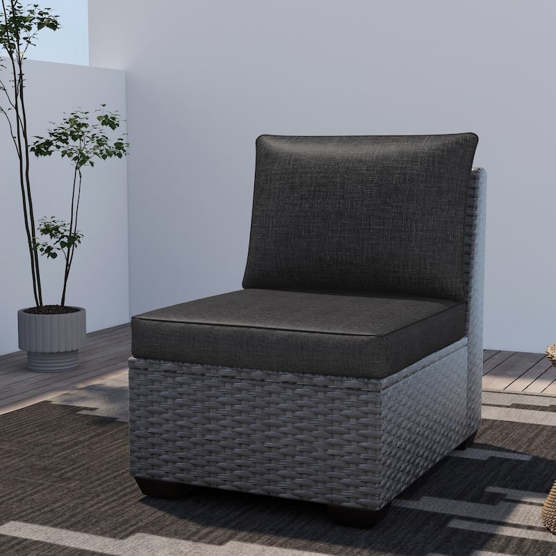 Sunbrella Fabric Outdoor Chair Seat Cushion Set
