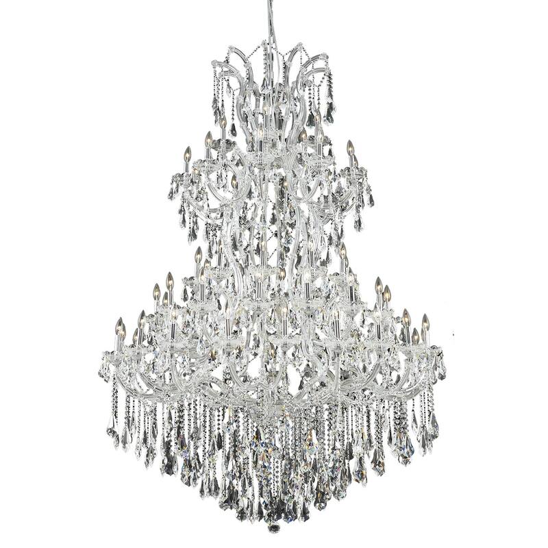 Fleur Illumination 61 light Chrome Chandelier